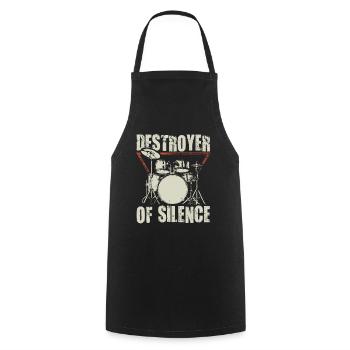 Batteur batteur cadeau batterie batteur - Tablier de cuisine - noir - Devant - AI Model Male 185 dark (185cm)