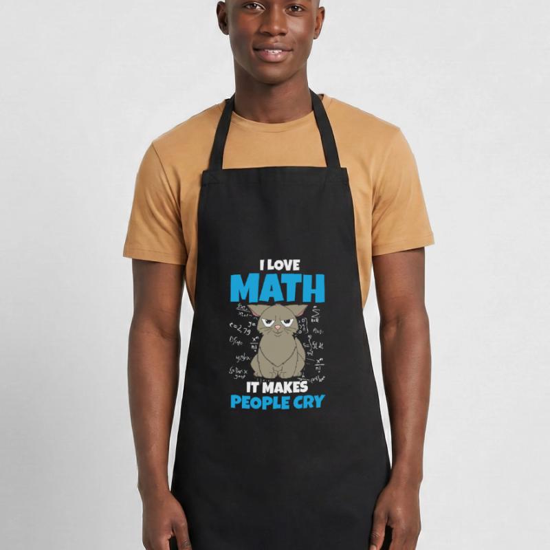 I Love Math It Makes People Cry Math Teacher Math Cooking Apron