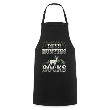 Chasseur Chasse chasse chasse Chasse Chasse Chasseur Cadeau - Tablier de cuisine - noir - Devant - AI Model Male 185 dark (185cm)