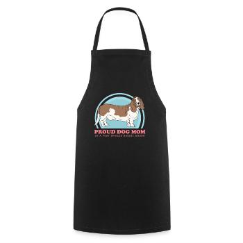 Basset Hound Maman Maîtresse Chien Propriétaire Cadeau - Tablier de cuisine - noir - Devant - AI Model Male 185 dark (185cm)