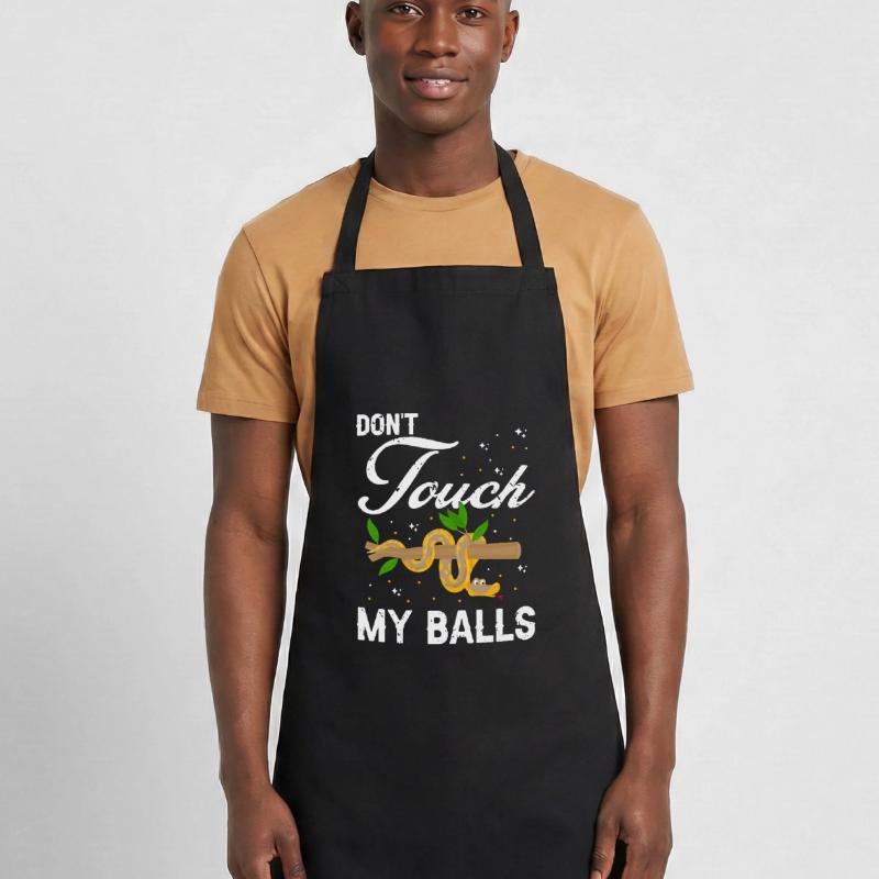King python design for snake lovers Cooking Apron