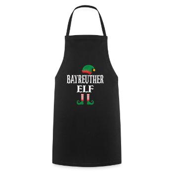 Bayreuther Elf - Kochschürze - Schwarz - Vorne - AI Model Male 185 dark (185cm)