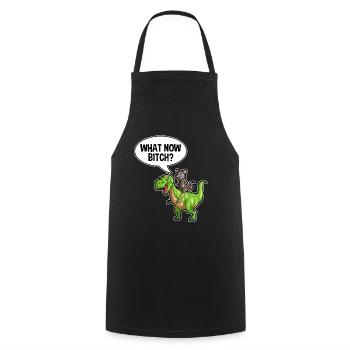 Possum design for opossum lovers and possum - Cooking Apron - black - Front - AI Model Male 185 dark (185cm)
