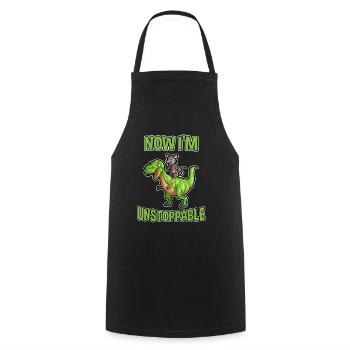 Opossum saying for animal lovers and possum - Cooking Apron - black - Front - AI Model Male 185 dark (185cm)
