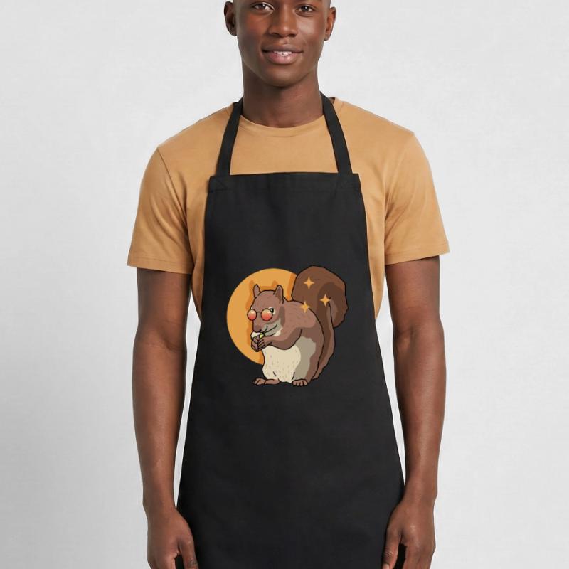 Cute Squirrel Squirrel Grey Squirrel Gift Cooking Apron
