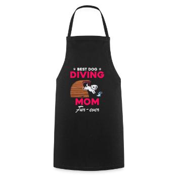 Sports nautiques pour chiens et sports nautiques pour chiens - Tablier de cuisine - noir - Devant - AI Model Male 185 dark (185cm)