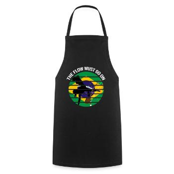 Capoeira pour les arts martiaux mixtes et le kickboxing - Tablier de cuisine - noir - Devant - AI Model Male 185 dark (185cm)