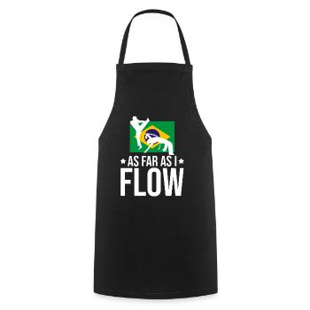 Capoeira pour arts martiaux mixtes et kickboxing - Tablier de cuisine - noir - Devant - AI Model Male 185 dark (185cm)