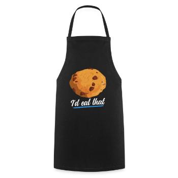 Cookies Cookies Cookie Baking Cookies Cadeau - Tablier de cuisine - noir - Devant - AI Model Male 185 dark (185cm)