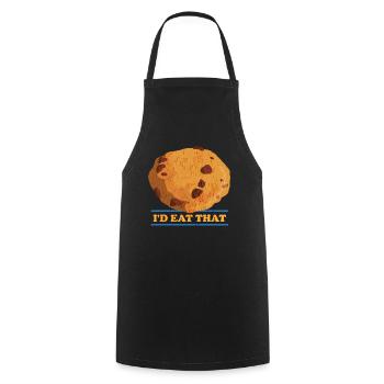 Cookies Cookies Cookies Cookie Baking Cadeau - Tablier de cuisine - noir - Devant - AI Model Male 185 dark (185cm)