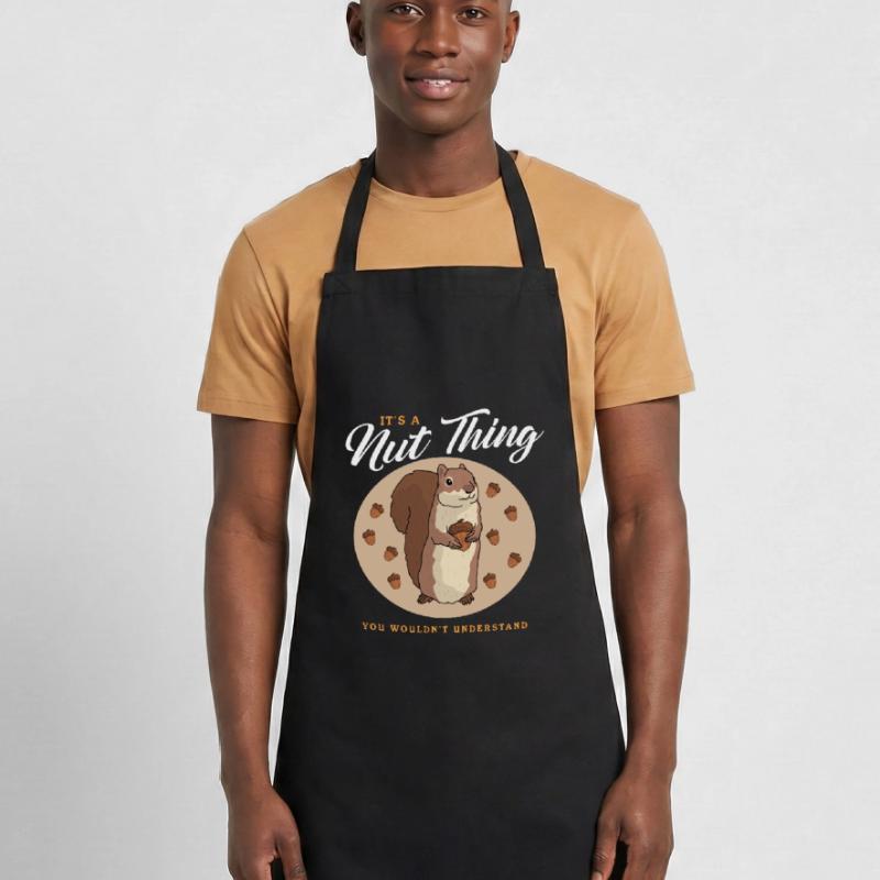 Cute Squirrel Grey Squirrel Squirrel Gift Cooking Apron