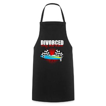 Racing boat design for drag boat racing - Cooking Apron - black - Front - AI Model Male 185 dark (185cm)
