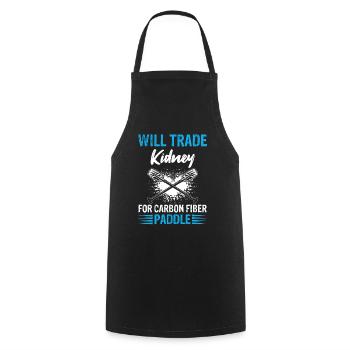 Dragon Boat Trainer and Dragon Boat - Cooking Apron - black - Front - AI Model Male 185 dark (185cm)