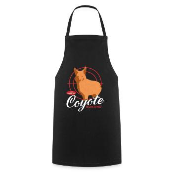 Hunter Hunt Huntress Hunting Hunting License Gift - Cooking Apron - black - Front - AI Model Male 185 dark (185cm)