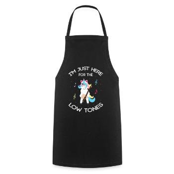 Orchestre et instrument à vent - Tablier de cuisine - noir - Devant - AI Model Male 185 dark (185cm)