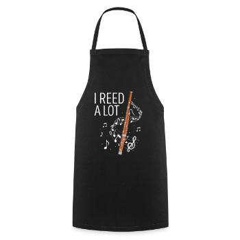 Orchestre et instrument à vent - Tablier de cuisine - noir - Devant - AI Model Male 185 dark (185cm)