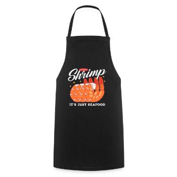 Crab Shrimp Crab Lover Crab Gift - Cooking Apron - black - Front - AI Model Male 185 dark (185cm)