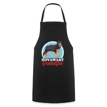 Hovawart Grandpa Dog Owner Dog Owner Gift - Tablier de cuisine - noir - Devant - AI Model Male 185 dark (185cm)