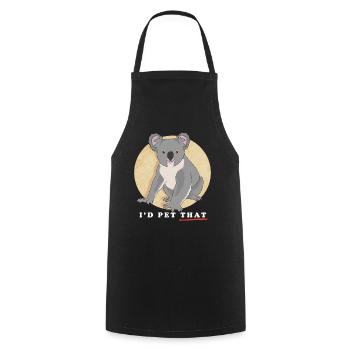 Koala Koalas | Koala Bear Koala Bear Gift - Cooking Apron - black - Front - AI Model Male 185 dark (185cm)