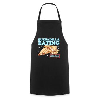Quesadillas Tortillas Quesadilla Gift - Cooking Apron - black - Front - AI Model Male 185 dark (185cm)