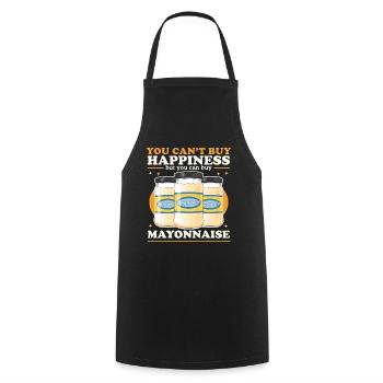 Acheter Mayonnaise Mayo Cadeau - Tablier de cuisine - noir - Devant - AI Model Male 185 dark (185cm)