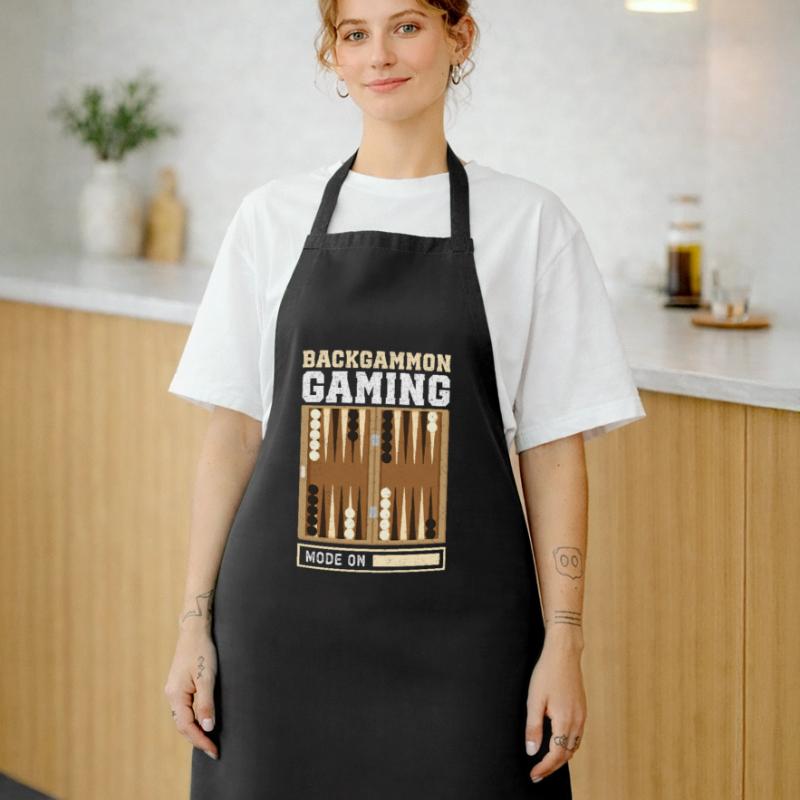Backgammon Board Game Backgammon Player Gift Cooking Apron