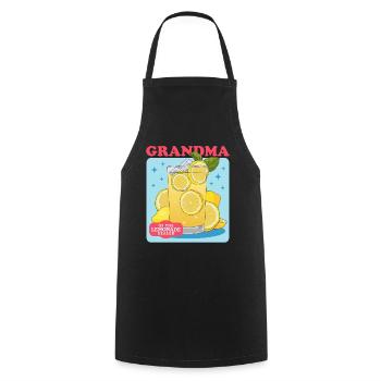 Limonade citron effervescent Stand cadeau - Tablier de cuisine - noir - Devant - AI Model Male 185 dark (185cm)
