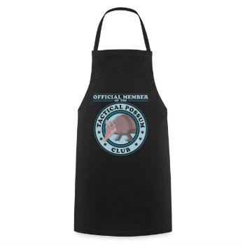 Armadillos Nine-banded Armadillo Gift - Cooking Apron - black - Front - AI Model Male 185 dark (185cm)