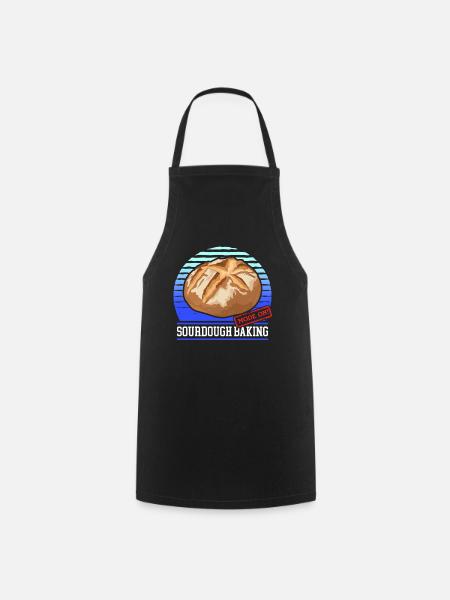 Sauerteigbrot Sauerteig Brote Geschenk - Kochschürze - Schwarz