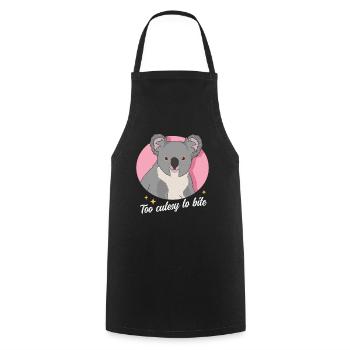 Koala Koalas Koala Bears Koala Bear Gift - Cooking Apron - black - Front - AI Model Male 185 dark (185cm)