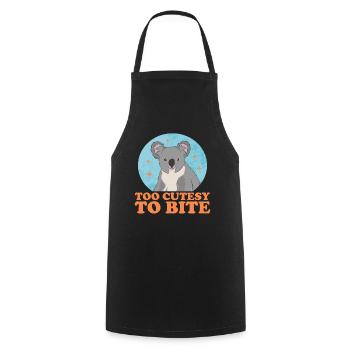 Koala Koala Bear Koala Bear Koala Bear Gift - Cooking Apron - black - Front - AI Model Male 185 dark (185cm)