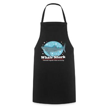 Whale Shark Whale Sharks | cool whale shark gift - Cooking Apron - black - Front - AI Model Male 185 dark (185cm)