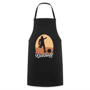 Kickball Kickball Player Kickballer Cadeau - Tablier de cuisine - noir - Devant - AI Model Male 185 dark (185cm)