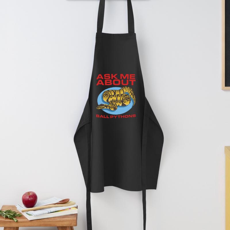 King Python Python Snake Gifts Cooking Apron