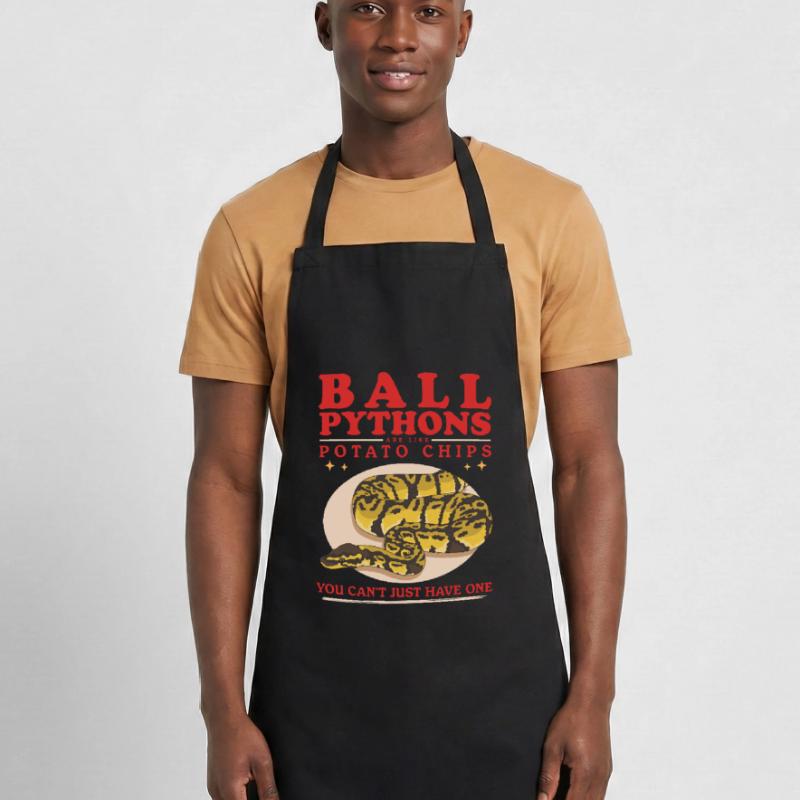 Roi Python Python Serpent Cadeaux Tablier de cuisine