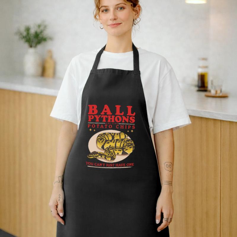 Roi Python Python Serpent Cadeaux Tablier de cuisine