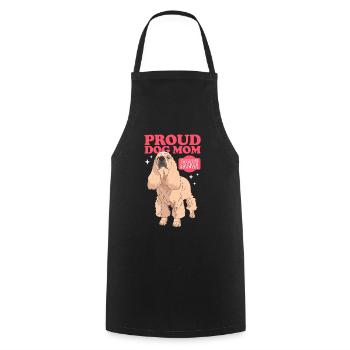 Cocker américain Spaniel Maman Cadeau - Tablier de cuisine - noir - Devant - AI Model Male 185 dark (185cm)