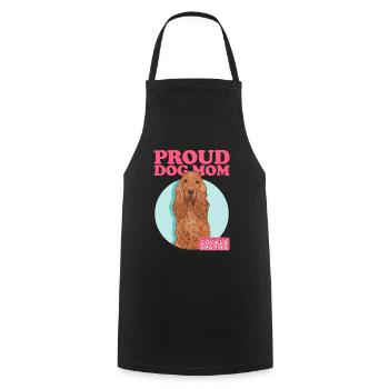 Cocker Spaniel Maman Cocker Spaniels Cadeaux - Tablier de cuisine - noir - Devant - AI Model Male 185 dark (185cm)