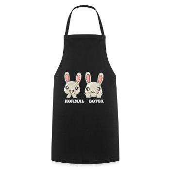 Easter Easter Plastic Surgeon Botox - Cooking Apron - black - Front - AI Model Male 185 dark (185cm)