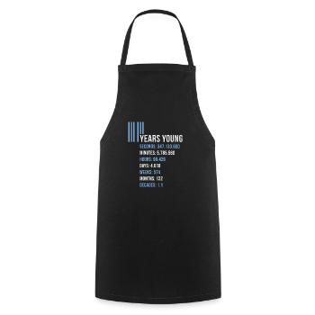 11 garçons d'anniversaire cadeau d'anniversaire Elf - Tablier de cuisine - noir - Devant - AI Model Male 185 dark (185cm)