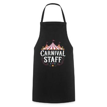 Cirque Carnaval Carnaval - Tablier de cuisine - noir - Devant - AI Model Male 185 dark (185cm)