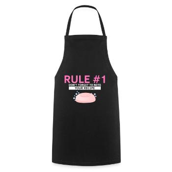 Soap Making Design for Soap Maker Designs - Cooking Apron - black - Front - AI Model Male 185 dark (185cm)