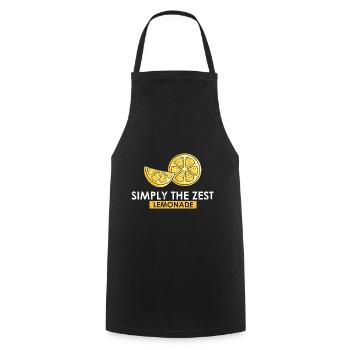 Limonade Limonade Limonade Limonade Stand Design - Tablier de cuisine - noir - Devant - AI Model Male 185 dark (185cm)