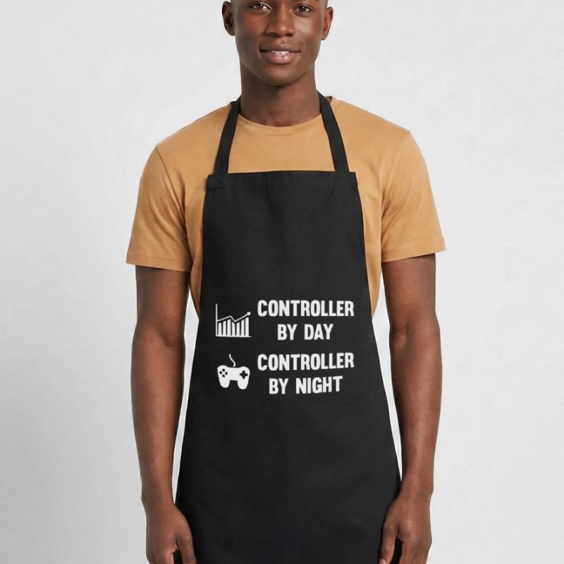 Controller by day Controller by night Cooking Apron