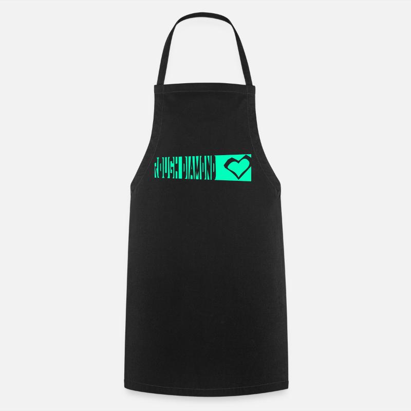 DIAMOND - Cooking Apron - black
