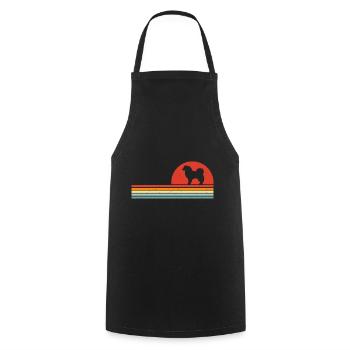 Cadeau de berger australien - Tablier de cuisine - noir - Devant - AI Model Male 185 dark (185cm)
