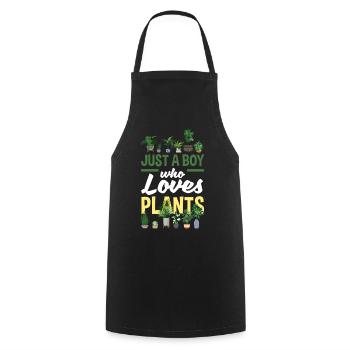 Garden & Plant Lovers Gifts - Cooking Apron - black - Front - AI Model Male 185 dark (185cm)