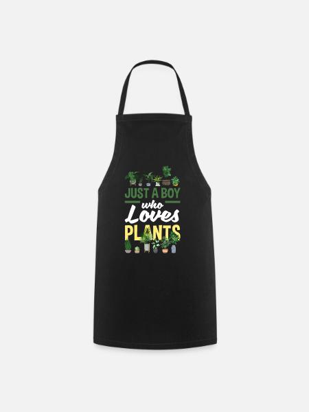 Garten- Und Pflanzenliebhaber Geschenke - Kochschürze - Schwarz