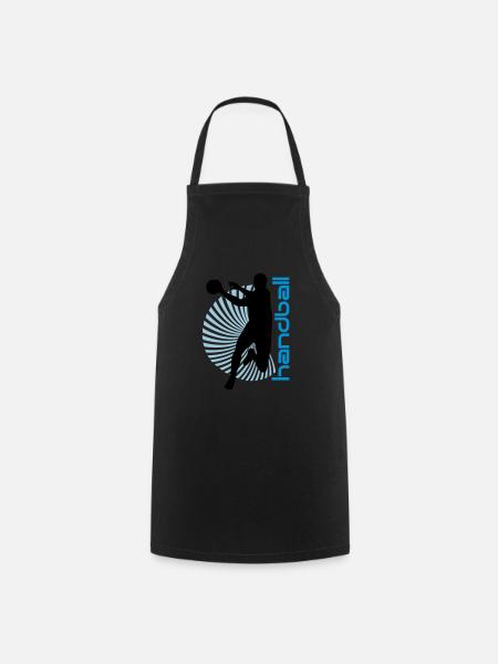 Spiral Handballer - Tablier de cuisine - noir