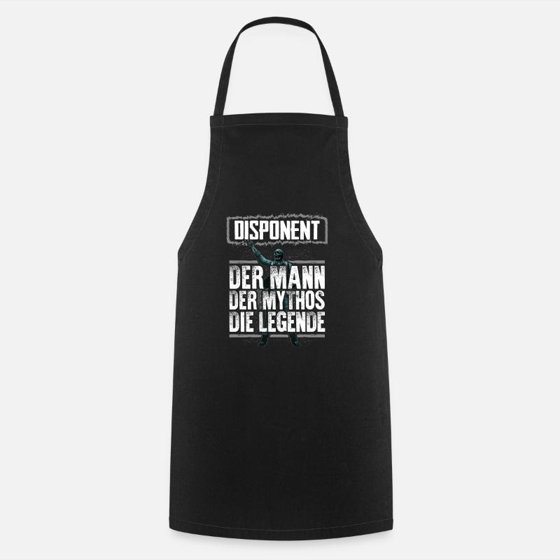 DISPONENT - Mythos - Kochschürze - Schwarz